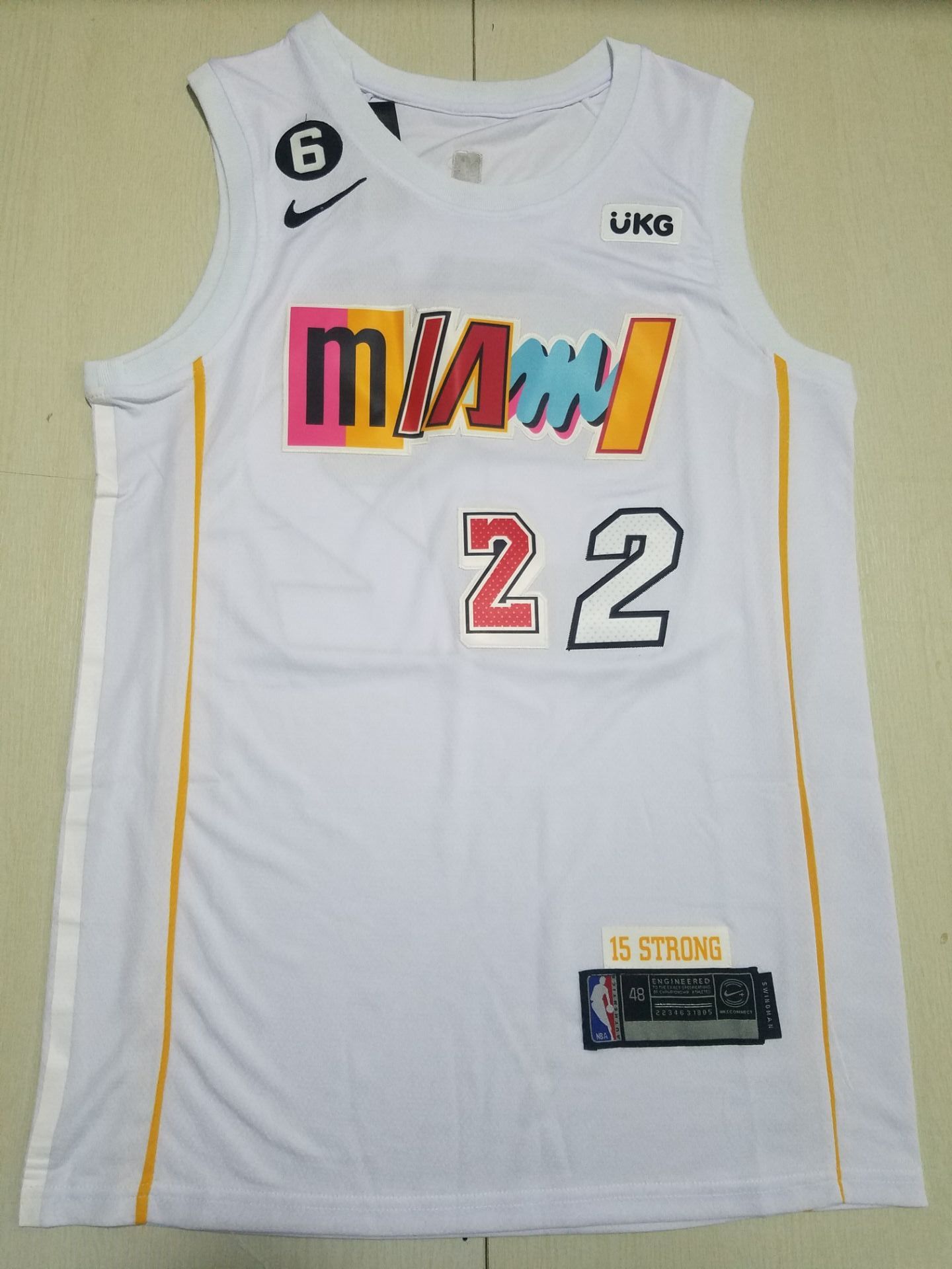 Men Miami Heat #22 Butler White City Edition 2022 Nike NBA Jersey->orlando magic->NBA Jersey